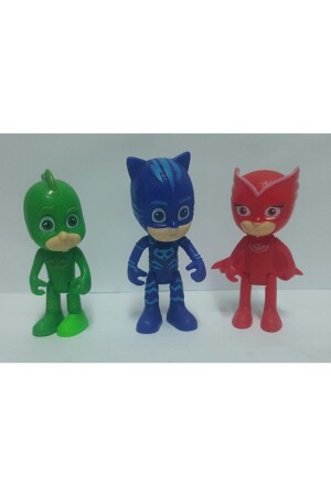 Pj Masks Pijamaskeliler Kutulu 3lü Set Kedi Çocuk- Kertenkele Çocuk- Baykuş Kız - 4