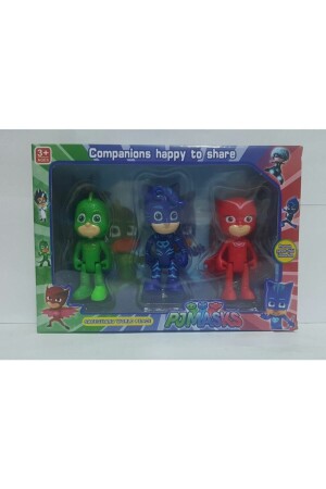 Pj Masks Pijamaskeliler Kutulu 3lü Set Kedi Çocuk- Kertenkele Çocuk- Baykuş Kız - 5