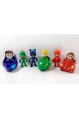 PJ Masks Spielzeugauto 9-teiliges Set 1135/CAMP - 4