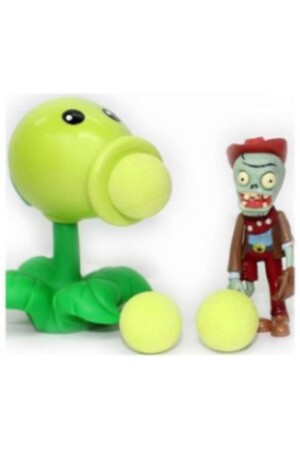 Plants Vs And Zombies Oyuncak Zombi Ve Bitkiler - Figür - Toplar Çocuk Oyuncağı 1091 - 3