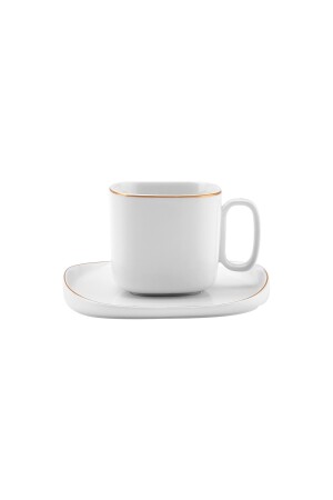 Plato Set mit 6 Kaffeetassen aus Porzellan, 90 ml, 153. 03. 06. 8327 - 9