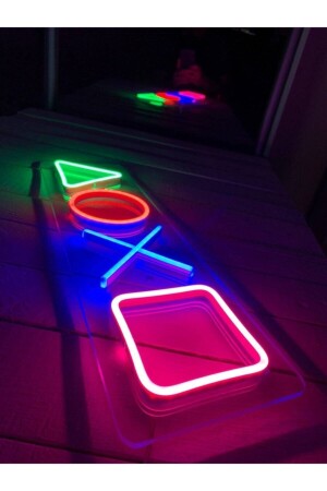 Playstation Tuş Takımı Neon Led - 5