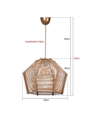 Pluie Handmade Natural Avize Hnmd-42 SH326 - 4