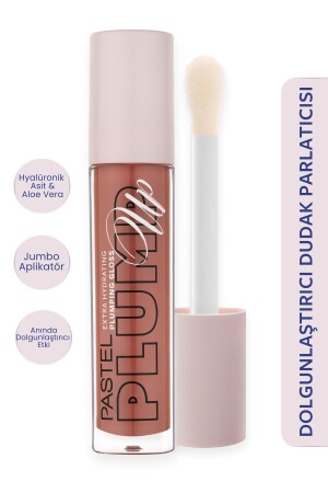 Plump Up Extra Hydrating Plumping Gloss - Dolgunlaştıran Dudak Parlatıcısı 205 Just Natural - 3