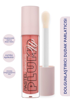 Plump Up Extra Hydrating Plumping Gloss - Dolgunlaştıran Dudak Parlatıcısı 208 Shimmer Nude - 2