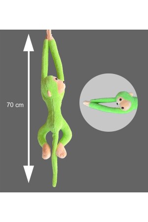 Plüschaffe, Schlaf- und Spielgefährte mit klebrigen Händen – 70 cm große Affensohle - 2