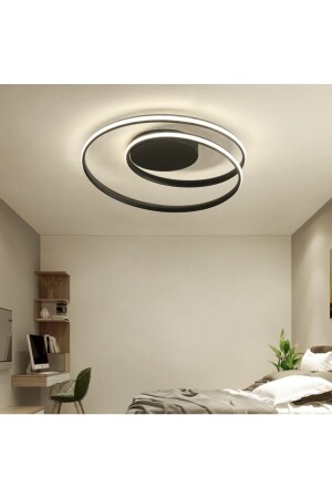 Polo Modern Plafonier LED-Kronleuchter Schwarz burenze1252 - 7