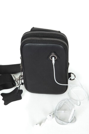 Polo Newish Bodybag aus echtem Leder - 3