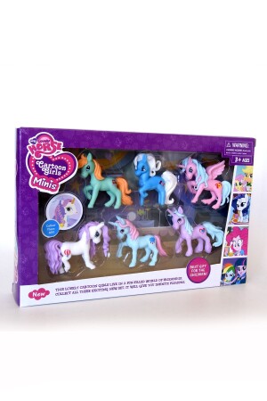 Pony Karakter Seti 6 Lı Pony At - 3