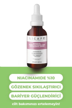 Porenstraffendes und Hautbarriere stärkendes Niacinamid 10 % Serum 30 ml - 4