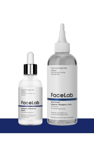 Porenstraffung, Anti-Akne und Pickel, Anti-Mitesser-Hautpflegeset (Serum + Tonic) - 2