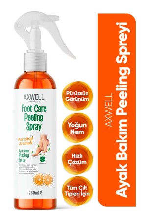 Portakal Aromalı Ayak Bakım Peeling Spreyi 250ml APS001 - 6