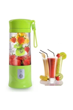 Portatif Taşınabilir El Blender 380 Ml Usb Şarjlı - 2