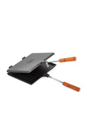 Praktischer Teflon-Handtoaster mit Herdplatte 2019ST0001382 - 3