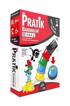 Pratik Bardaklar Oyunu - 2