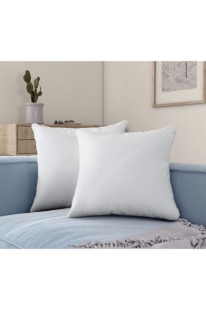 Premium 2li Set 43x43 Kırlent İç Yastığı Saf Silikon Dolgulu 375gr Premium Quality Pillow - 4