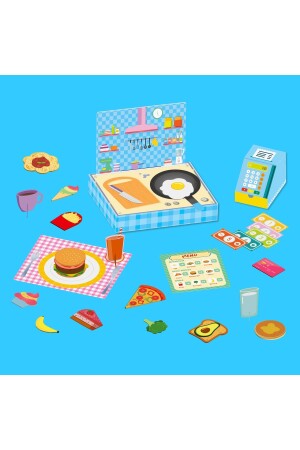 Pretend Play Chef's Kitchen, Chef Kitchen Play Set, Pretend Play, Chef's Kitchen, Let's Pretend Tots And Folks - 4