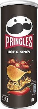 PRINGLES HOT SPICY 130 GR - 1