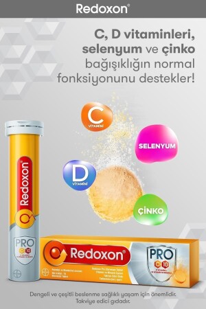 Pro 15 Efervesan Tablet I 1000 C Vitamini- D Vitamini- Selenyum Ve Çinkoya Ek 7 Vitamin - 5