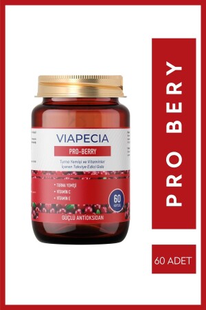 Pro-berry Kaşıntı & Idrar Yolu Enfeksiyonları Turna Yemişi E & C Vitaminleri 60 Kapsül - 3