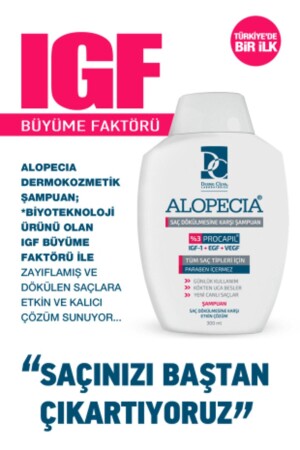 Procapil Ve Igf Içerikli Saç Dökülmesine Karşı Şampuan 300 Ml - 7