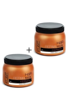 Professionelle Keratin-Haarmaske 500 ml x 2 Stück IKJKLJNGDKFBBDFD - 3