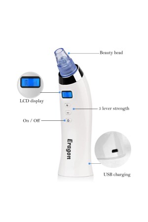 Professionelles Vakuum-Hautreinigungsgerät für Mitesser und Akne 17619 - 4