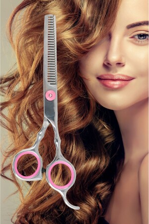 Profesyonel Titanium Berber Kuaför Makası Ara Makas 6.5 Inç Saç Kesim Makası Hair Style Xlq507b - 3