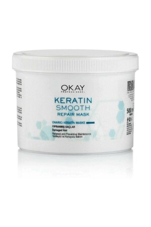 PROF.KERATİN SMOOTH ONARICI MASKE 500ML - 1