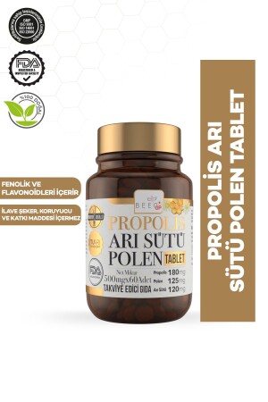 Propolis Arı Sütü Polen Yetişkin 60 Tablet - 2