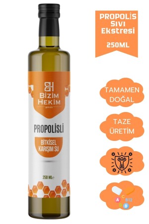 Propolis Sıvı Ekstresi Propolis Extract Bitkisel Karışım Su 250 ml - 1