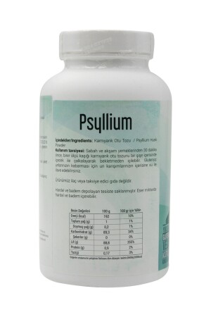 Psyllium Karnıyarık Otu Tozu 250 Gr - 4