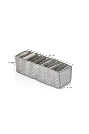 PUANTİYELİ Çekmece Içi Akordiyon Organizer-16x43x14 Cm - 5