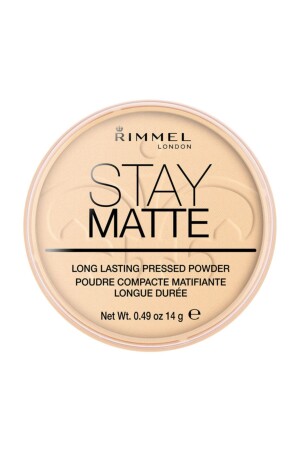 Puder - Stay Matte Pressed Powder 001 Transparent 14 g 3607345064505 - 2