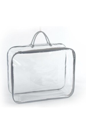 PVC Transparente Schrank-Organizer-Tasche Quilt Decke Kleidung Spielzeugtasche 64x45x30 - 2