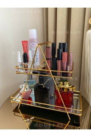 Pyramid Badezimmer-Organizer, Mehrzweck-Make-up-Schmuck-Organizer, Badezimmer, Küchenschrank, Service, Präsentationsständer, Houss-ORGNZR - 4