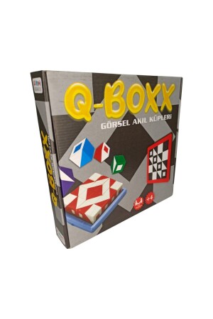 Q-boxx Cubes Qbitz Görsel Akıl Küpleri (YENİLENDİ) Q-bitz Q-smart Q Smart Küp Oyunu - 2