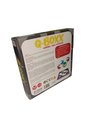 Q-boxx Cubes Qbitz Görsel Akıl Küpleri (YENİLENDİ) Q-bitz Q-smart Q Smart Küp Oyunu - 4