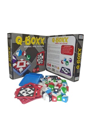 Q-boxx Cubes Qbitz Visual Mind Cubes (ERNEUERT) Q-bitz Q-smart Q Smart Cube Spiel - 5