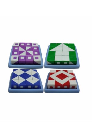 Q-boxx Cubes Qbitz Visual Mind Cubes (ERNEUERT) Q-bitz Q-smart Q Smart Cube Spiel - 6