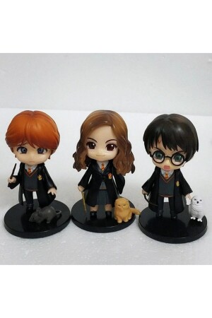 Q Posket Harry Potter 3 Adet Aksiyon Figür Oyuncak Set 10 Cm - 1 - 2