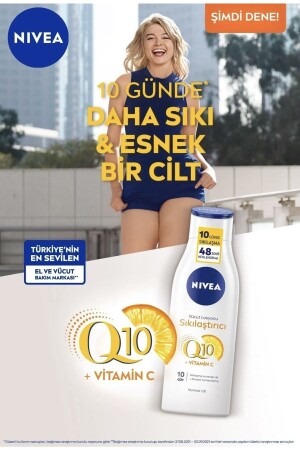 Q10 Vitamin C Sıkılaştırıcı Vücut Losyonu 250ml- Vücut Nemlendirme-10 Günde Sıkılaşma - 3