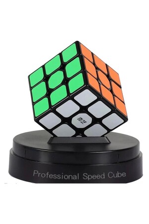 Qiyi 3x3 Speed Cupe Hızlı Profesyonel Dekompresyon Rubik Küp Zeka Küpü Akıl Küpü Sabır Küpü - 2