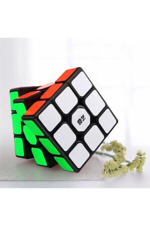 Qiyi 3x3 Speed Cupe Hızlı Profesyonel Dekompresyon Rubik Küp Zeka Küpü Akıl Küpü Sabır Küpü - 9