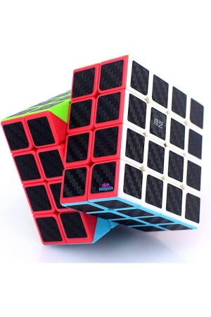 Qiyi Qiyuan S 4x4 Kohlefaser-Intelligenzwürfel Mind Cube Zauberwürfel UF67028B - 4