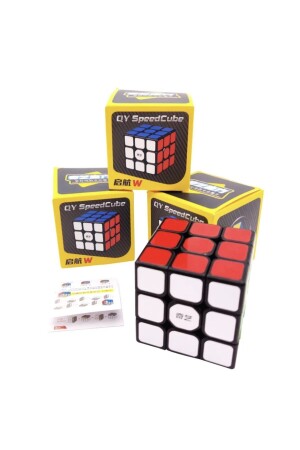 Qiyi Speed Cupe Hızlı Profesyonel Dekompresyon Rubik Küp Zeka Küpü Basrküp72901 - 5