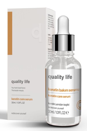 Ql Intensive Keratin Care Serum (Keratin-Haarpflege – Keratin-Pflege – Keratin-Öl) - 2