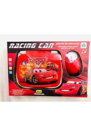 Racing Cars Eğitici Oyuncak Bilgisayar Oyuncak Laptop Türkçe Ingilizce 100 Fonksiyonlu PRA-6167135-7569 - 6