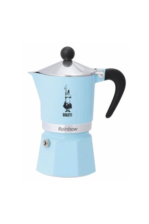 Raınbow 1 Fincan Açık Mavi Moka Pot 190.0005041 - 4