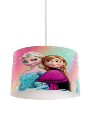 Rainbow Elsa Anna GEMUSTERTER KINDER- UND BABYZIMMERLEUCHTER AVZ-DT-1039 - 3